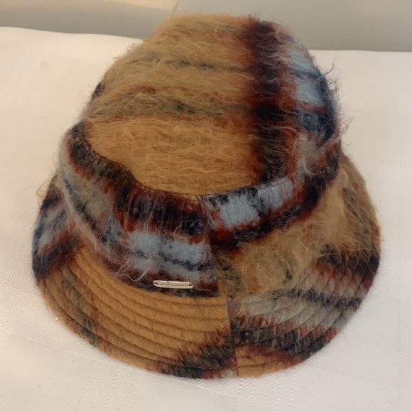 Steve Madden bucket hat plaid wool - Picture 4 of 7